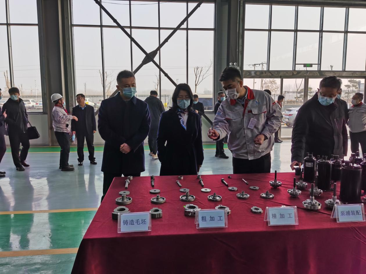 臨汾市委常委、洪洞縣委書記張潞萍一行蒞臨我司調研指導工作